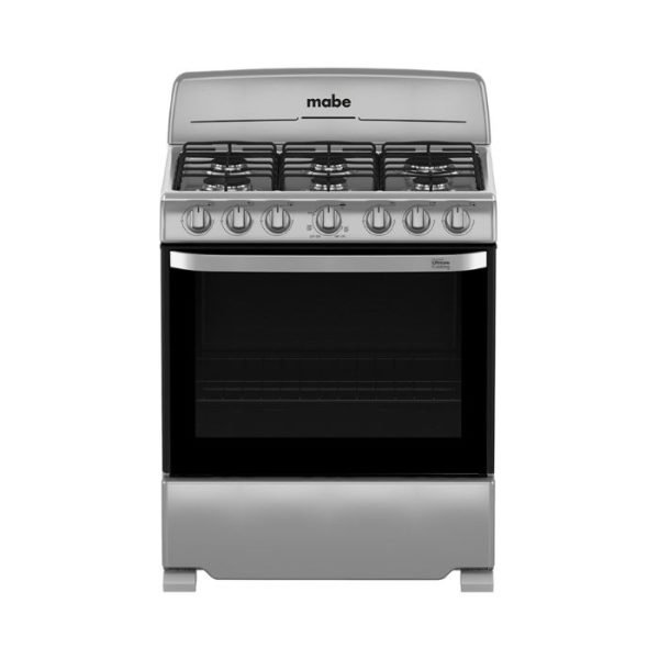 ESTUFA MABE ACERO INOX ENC. MANUAL EM7641BAISO - Image 1