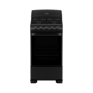 ESTUFA MABE NEGRA 4 QUEM ENC. MANUAL CUB PORCELANIZADA EM5022BAPNO