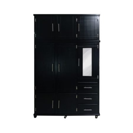 ROPERO VELAZQUEZ CMALETERO 1.60 CHOCO