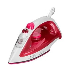 PLANCHA T-FAL DE VAPOR ROSA SUELA DE CERAMICA FV1052XO T/1