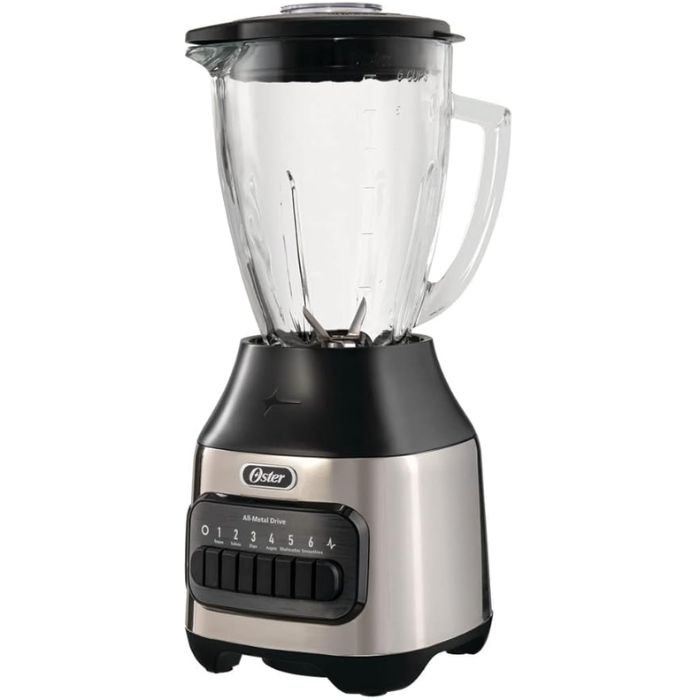LICUADORA 10VEL GRIS VASO VIDRIO MOD: BLSTPEG- GPB OSTER - Image 3