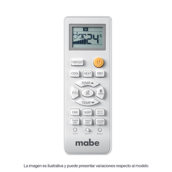 AIRE ACONDICIONADO MABE FRIO/CALOR MMT12HABWCAME2 - Image 4