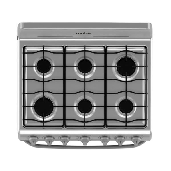 ESTUFA MABE ACERO INOX ENC. MANUAL EM7641BAISO - Image 5