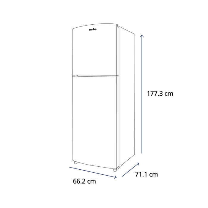 REFRIGERADOR MABE 14P3 2PTS SILVER RME360PVMRM0 T/1- - Image 5