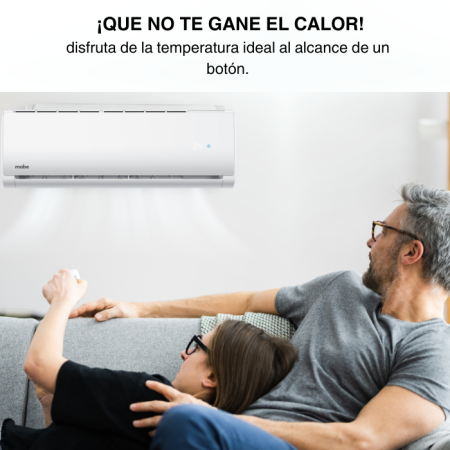 AIRE ACONDICIONADO MABE FRIO/CALOR MMT12HABWCAME2 - Image 7