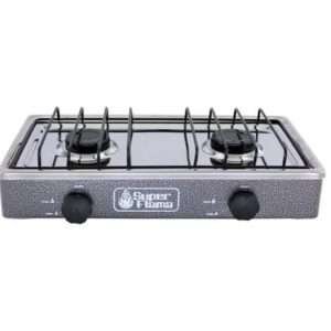 PARRILLA DE GAS 2 QUEMADORE SUPER/FLAMA 2Q T/1