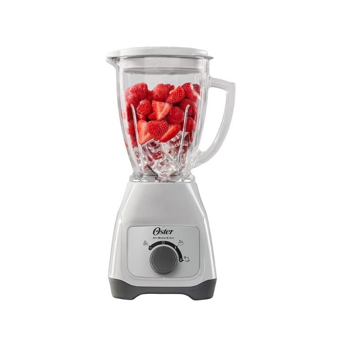 LICUADORA OSTER BLANCA 2 VEL C/PERILLA V/VIDRIO BLSTKAG-WRD
