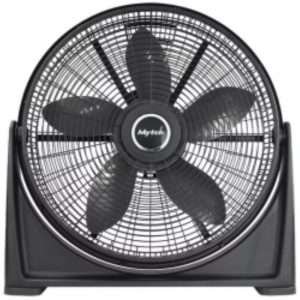 VENTILADOR MYTEK DE PISO NEGRO 3409 T/1