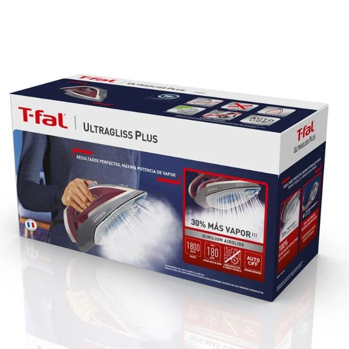 PLANCHA T-FAL VAPOR ROCIO MORADA FV6822XO T/1 - Image 2