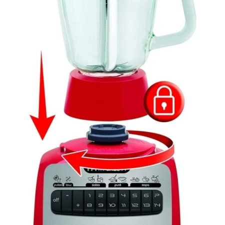 LICUADORA INFINYFORCE TFAL 14V ROJA LN8145MX - Image 2