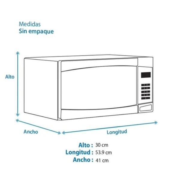 HORNO DE MICROONDAS 1.1 WHIRPOOL WM1211D SILVER T/1- - Image 2
