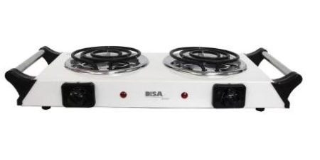 PARRILLA ELECTRICA DISA C/TERMOSTATO Y AGARRADERA DOBLE PARRELASA-2TB T/1