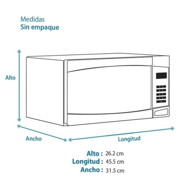 HORNO DE MICROONDAS WHIRPOOL WM1807D SILVER MIRROR T/1- - Image 2