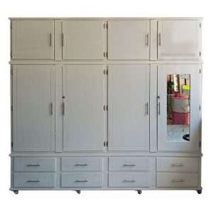 ROPERO ROPERITO 3P 8/C JUMBO BLANCO