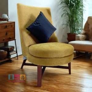 SILLON LOMA ALTA BIMBA MOSTAZA