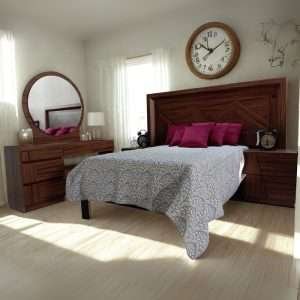 RECAMARA LEXA PAROTA OASIS CON TOCADOR T/2