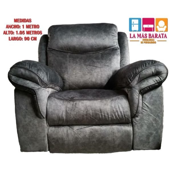 SALA CARES TWIN FALLS 3-2-1 GRIS - Image 4