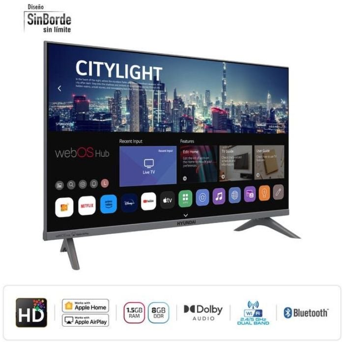 PANTALLA HYUNDAI 32" HYLED 3256WM HUB HYLED3256WM - Image 2