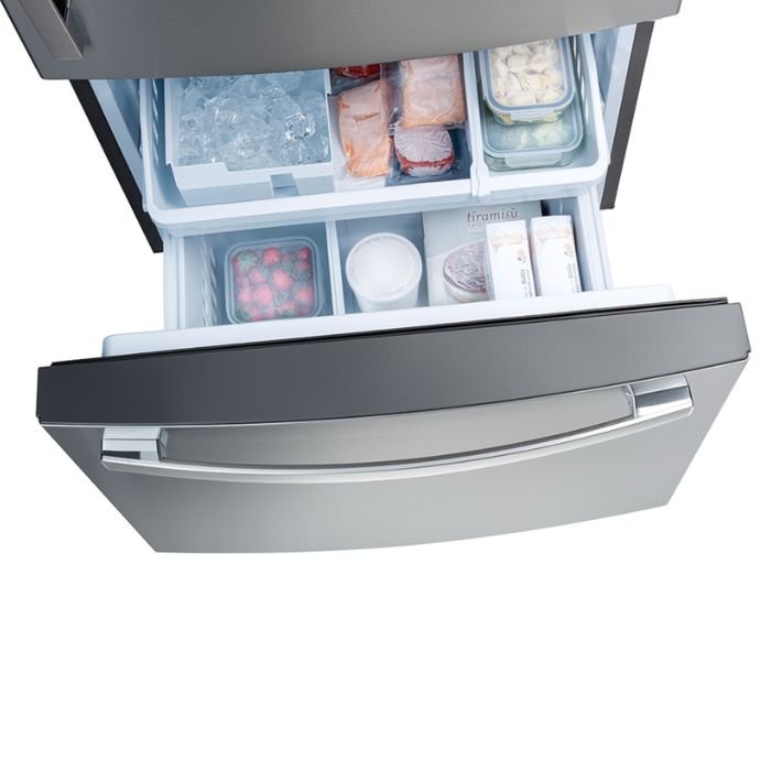 REFRIGERADOR MABE 25P3 2PTS INOX CONGELADOR BAJO IDF25EYRCFS - Image 2
