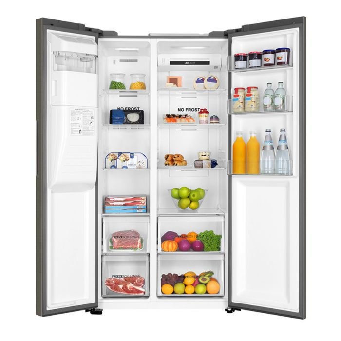 REFRIGERADOR MABE HAIER 19P3 29TS DESPDE AGUA Y HIELOS SILVER HSM541HMNSS0 T/1 - Image 3