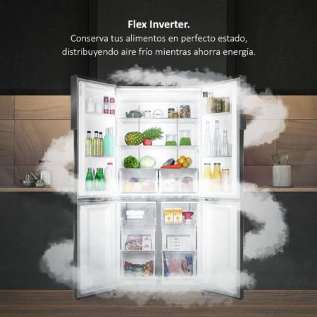 REFRIGERADOR MABE HAIER 19P3 29TS DESPDE AGUA Y HIELOS SILVER HSM541HMNSS0 T/1 - Image 4