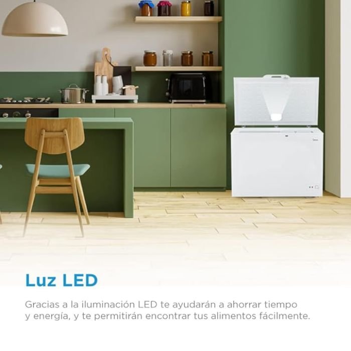 CONGELADOR MIDEA MFCD09P2NABW - Image 4