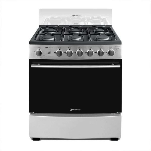 ESTUFA KOBLENZ VENECIA 6QUEM ACERO INOX EK1131