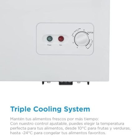 CONGELADOR MIDEA 06 P BLANCO MDRC142FGM01 - Image 5
