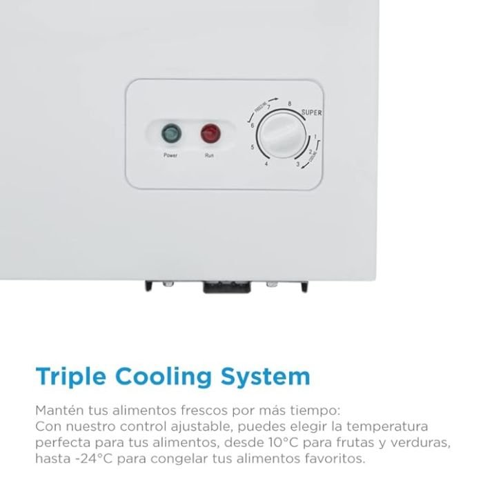 CONGELADOR MIDEA 06 P BLANCO MDRC142FGM01 - Image 5