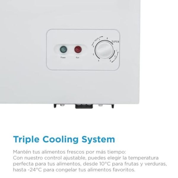 CONGELADOR MIDEA MFCD09P2NABW - Image 5