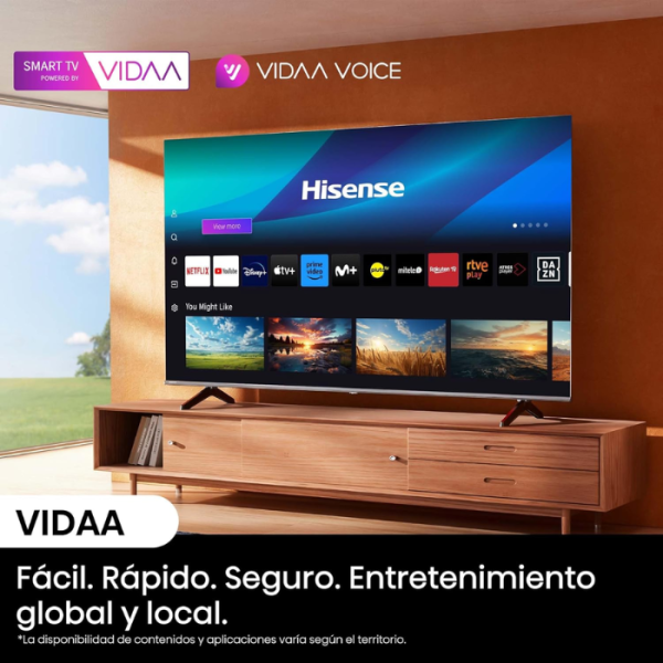 PANTALLA HISENSE 4K SMART VIDAA 50A6NV T/1 - Image 7
