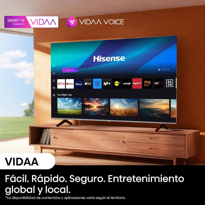 PANTALLA HISENSE 4K SMART VIDAA 50A6NV T/1 - Image 7