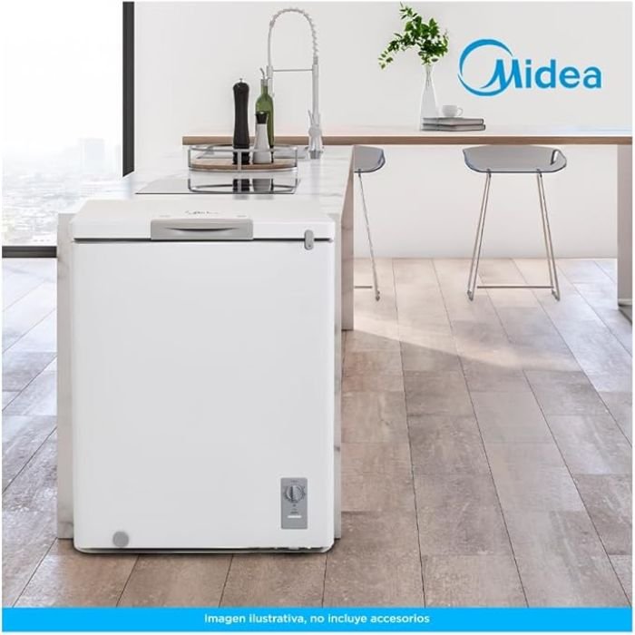 CONGELADOR MIDEA 5P BLANCO MDRC205FZM01 - Image 6