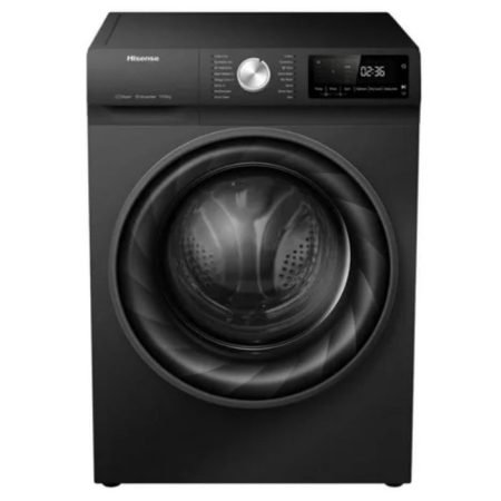 LAVASECADORA HISENSE 15 KG NEGRA CARGA FRONTAL WD5Q1542BB T/1-