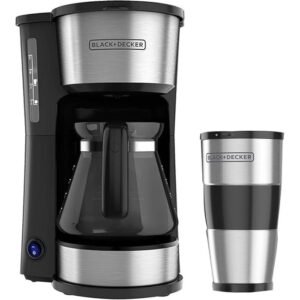 CAFETERA BLACK DECKER CM0755S-MX ACERO 5 TAZAS