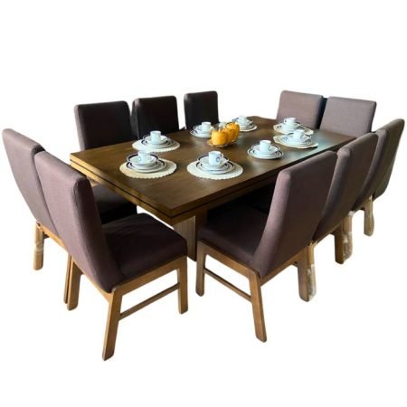 ANTECOMEDOR TELL JARED CHAPA ENCINO 10/S ENJOY PLUS CHOCO