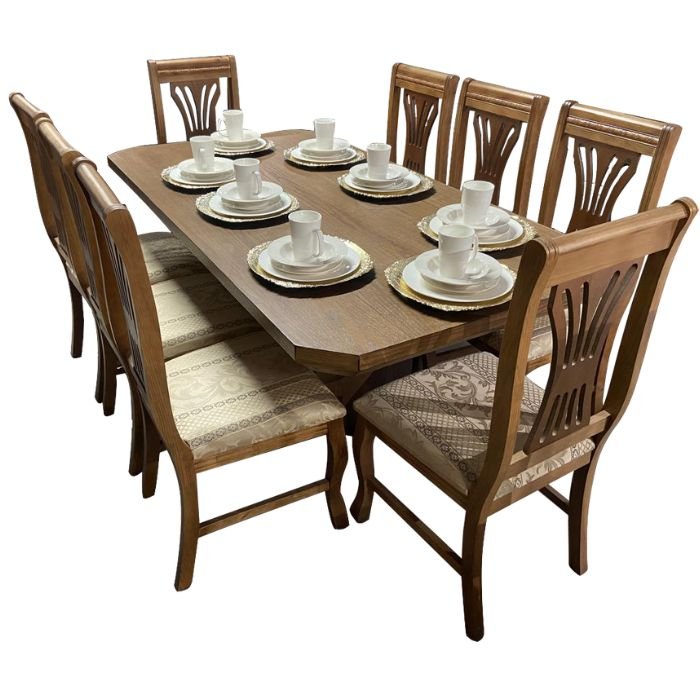 ANTECOMEDOR TELL CLASICO CHAPA ENCINO 8S CORISMA HUESO