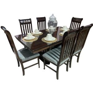 COMEDOR EMMAN PROVENZA JR NOGAL 6S