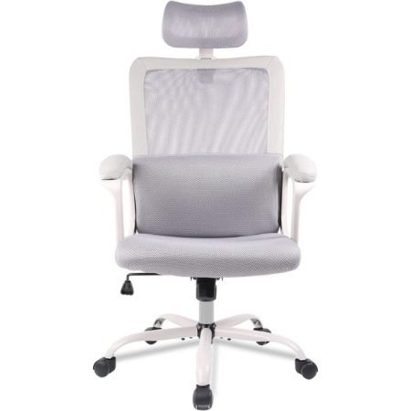 SILLA DE OFICNA GRIS CAP-1401 T/2