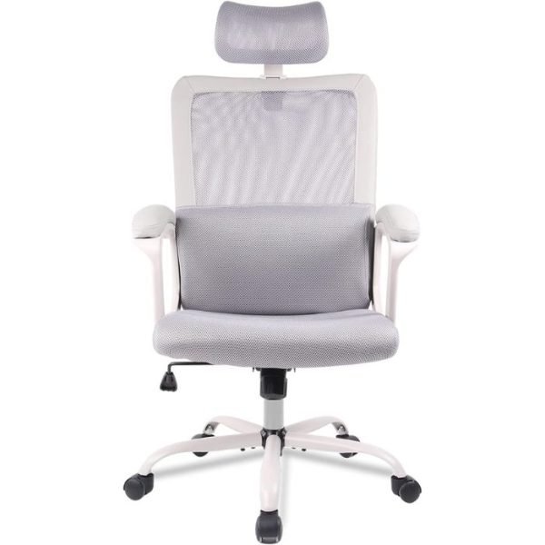 SILLA DE OFICNA GRIS CAP-1401 T/2 - Image 1
