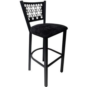 BANCO MUEBLEMEX ASTURIAS NEGRO TELA GLOSS EBONY T/1