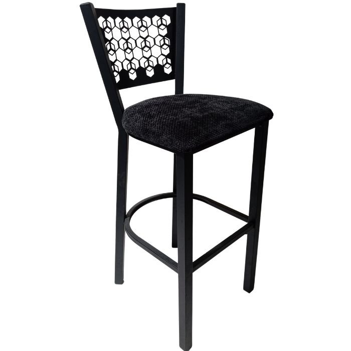 BANCO MUEBLEMEX ASTURIAS NEGRO TELA GLOSS EBONY T/1 - Image 1