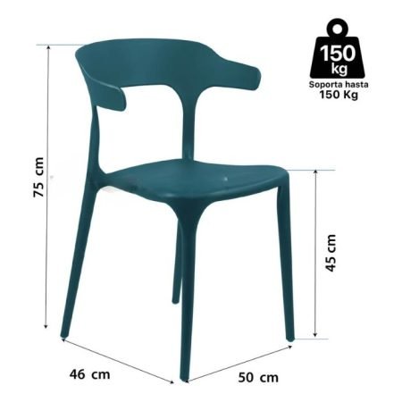 SILLA Y240959 AZUL T/1 - Image 2