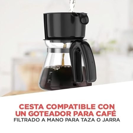 CAFETERA BLACK DECKER CM0755S-MX ACERO 5 TAZAS - Image 6