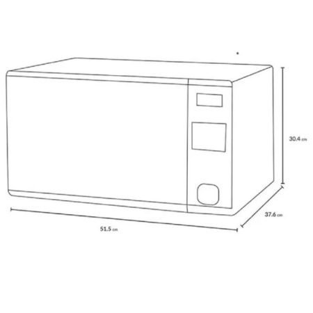 HORNO DE MICROONDAS DAEWOO KOR-1N4HR T/1- - Image 3