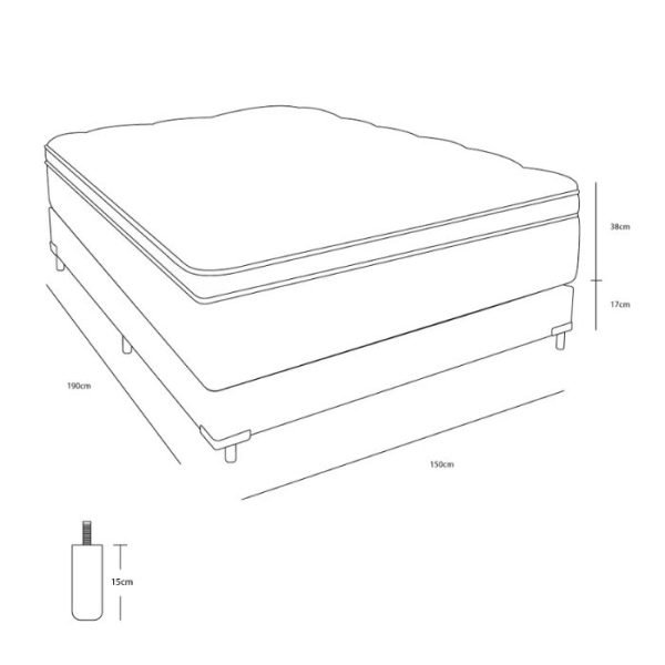 COLCHON RESTONIC ELEGANCE QUEEN - Image 6