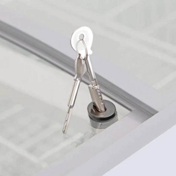 Congelador Paletero Icehaus CHPC‑360 – 360 L con Tapa de Cristal Templado Curvo y Acero Inoxidable - Image 6