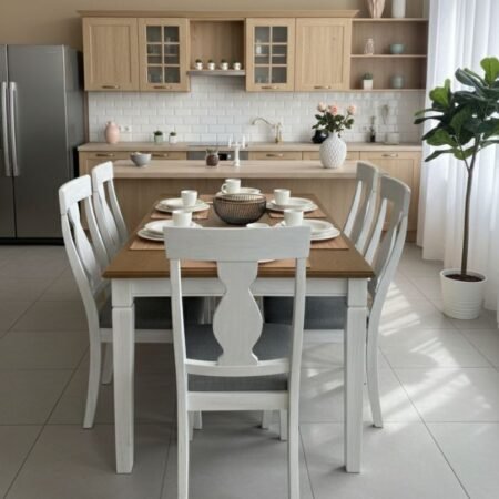 Comedor Casa Blanca Oregón Roble