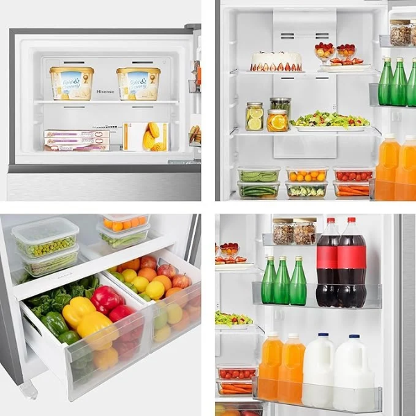 REFRIGERADOR HISENSE RT19N6ACX 19P3 SILVER T/1 - Image 6