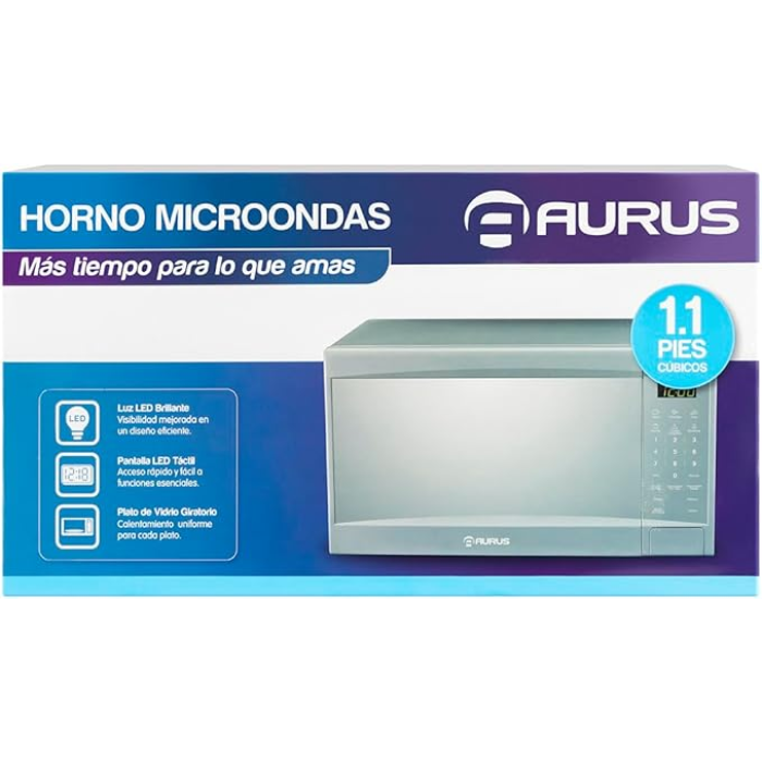HORNO AURUS AMP11GS MICROONDAS 1.1P3 SILVER ESPEJO T/1 - Image 2